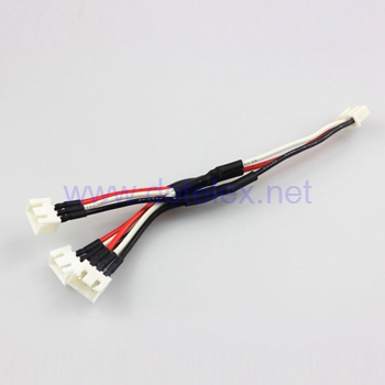 XK-K120 shuttle helicopter parts 1 to 3 charger wire for 7.4V battery